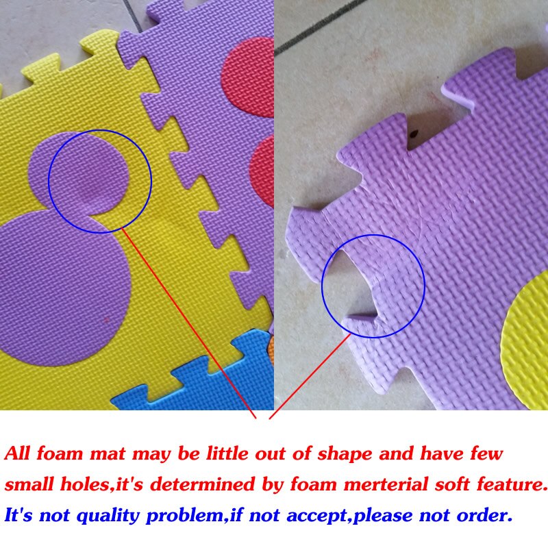 Baby Puzzle Mat Children Foam (10 Pcs)